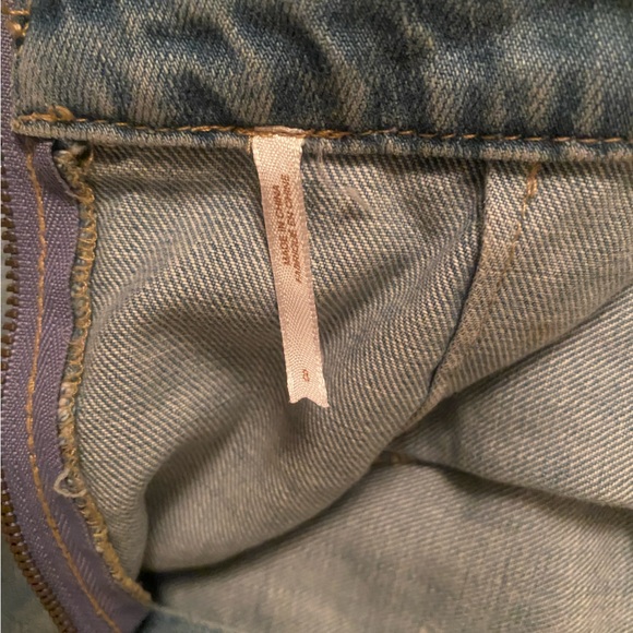 Free People jean skirt - Picture 4 of 5